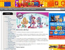Tablet Screenshot of butoys.com